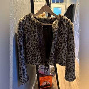 Size small, leopard Trouvé jacket. Perfect condition.